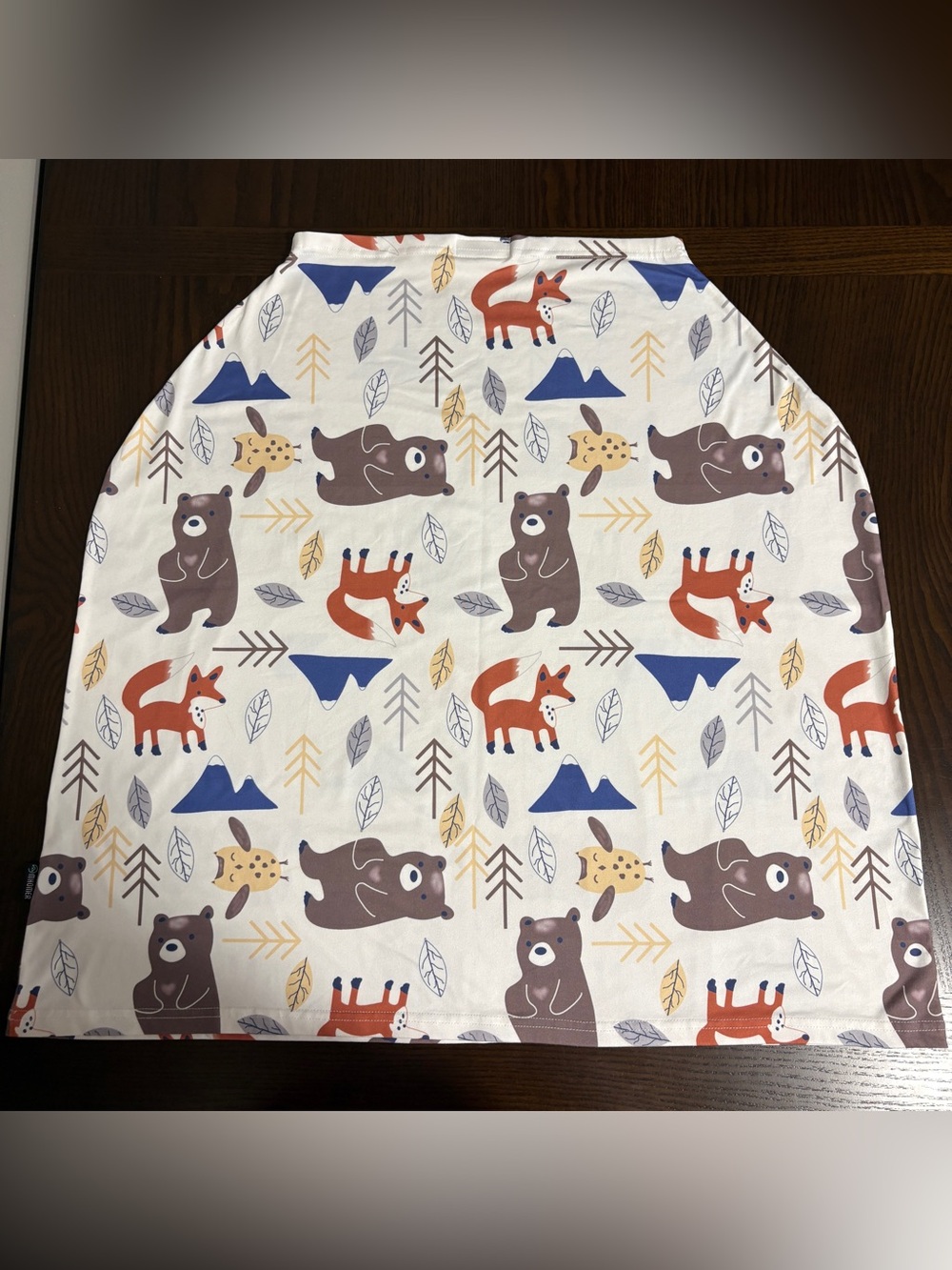 Woodland Friends Baby Car Seat Cover - Picture 2 of 10